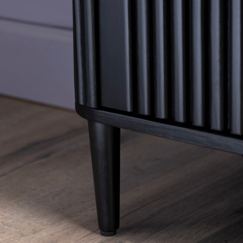 Camden Black Two Door Cabinet CVFDR1040