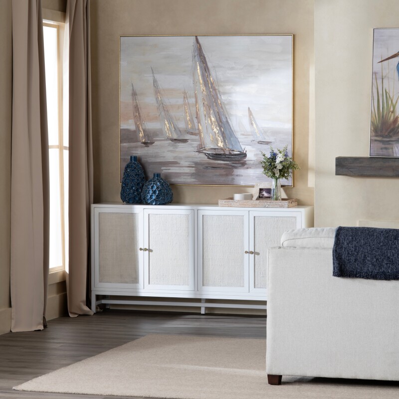 Sandy Shores Four-Door Sideboard CVFDR1153