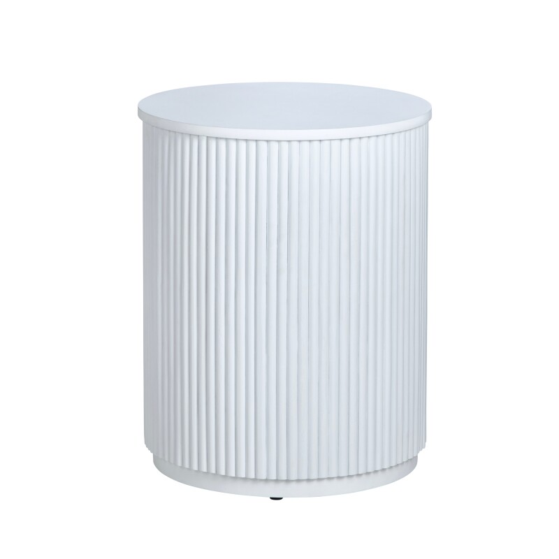 Astoria Accent Table (White) CVFDR1303