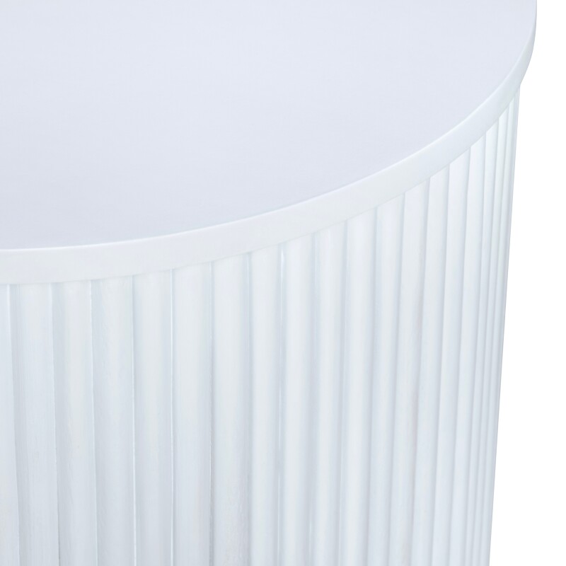 Astoria Accent Table (White) CVFDR1303