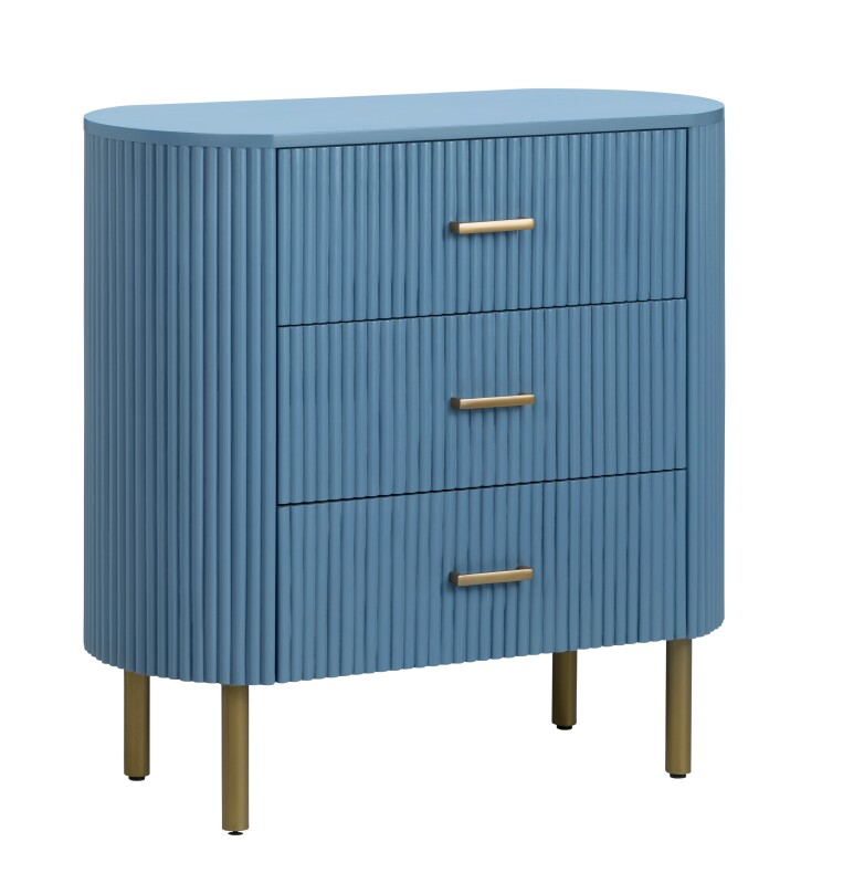 Astoria Three-Drawer Chest (Blue) CVFDR1304