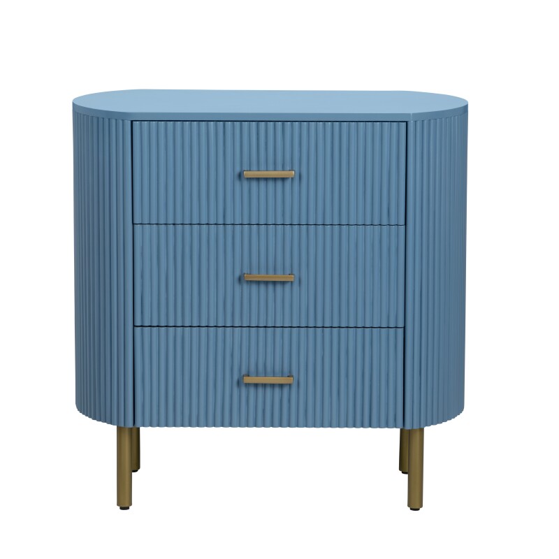 Astoria Three-Drawer Chest (Blue) CVFDR1304