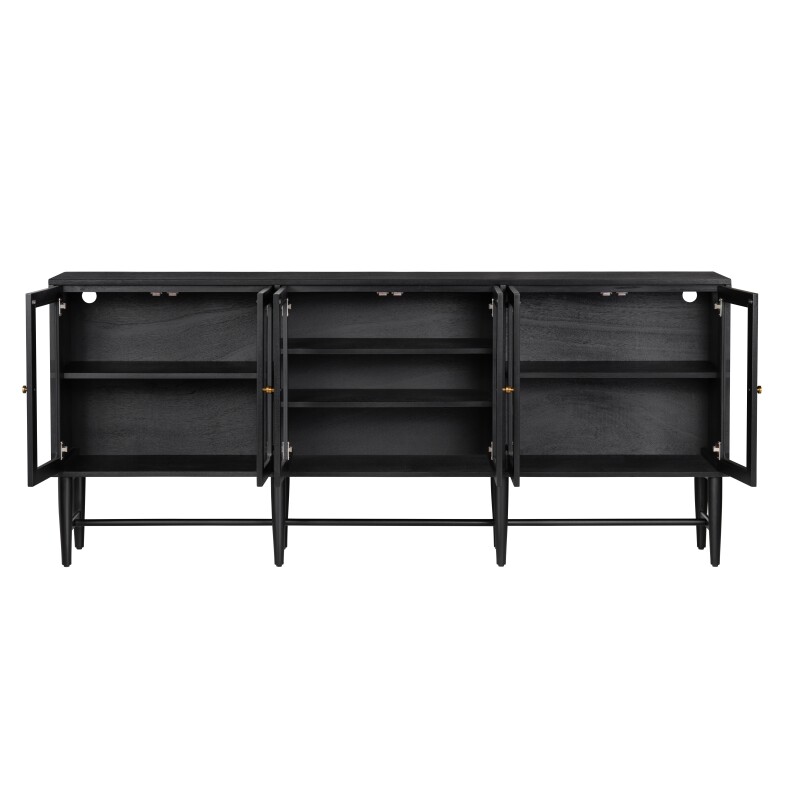 Linsey Black Sideboard CVFDR1339