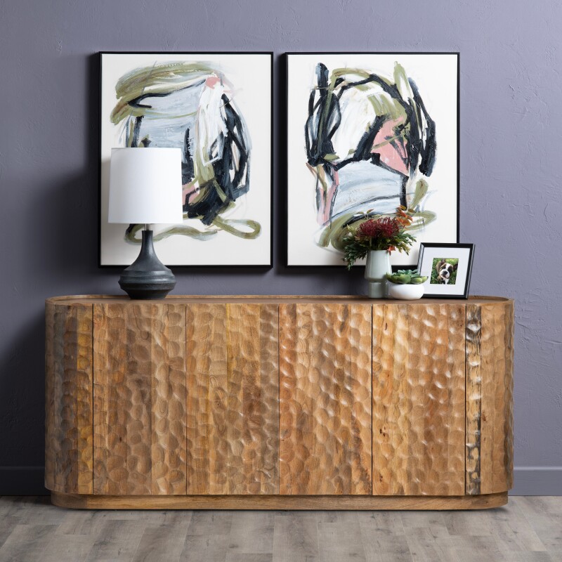 Gibson Natural Four-Door Sideboard CVFNR4516