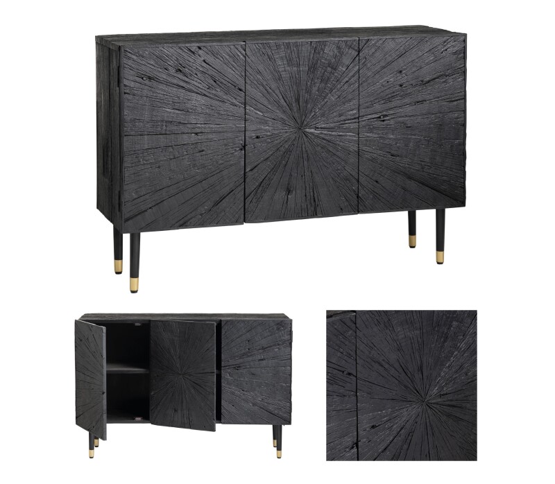 Obsidian Three-Door Sideboard CVFNR4564