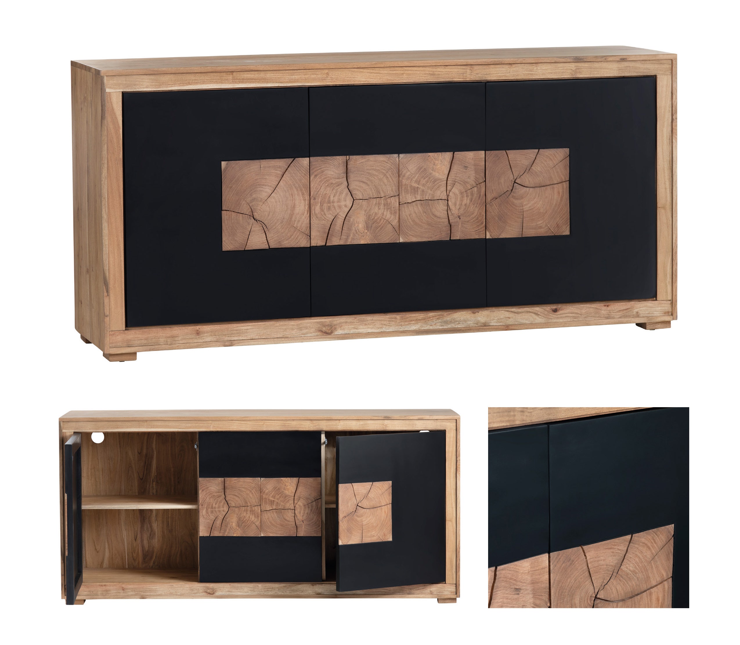 Heartwood Three-Door Console CVFNR4583