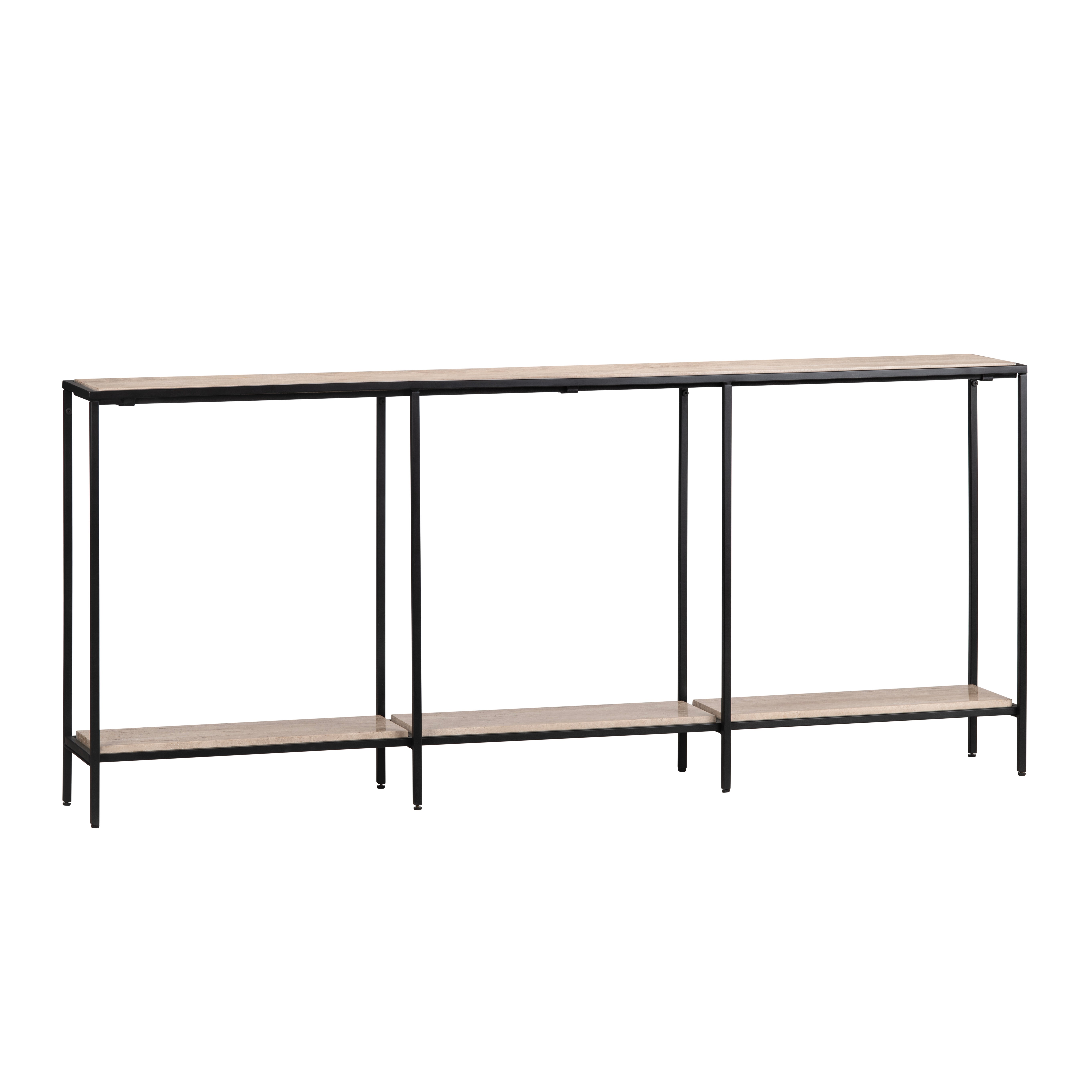 Crosby Travertine Console Table CVFNR4595