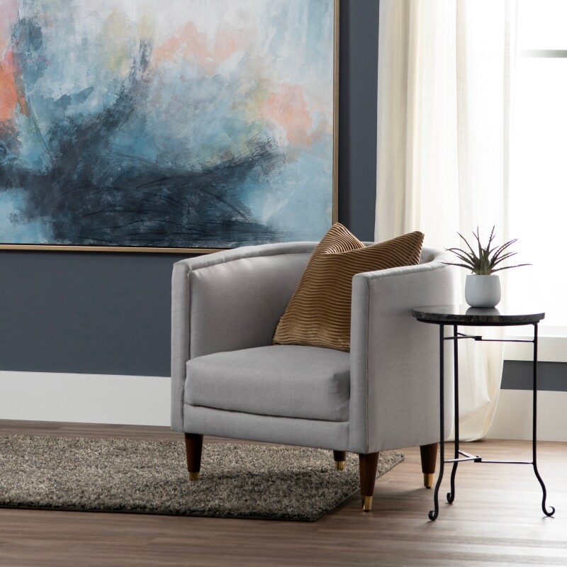 Pennington Petrified Wood Accent Table CVFNR4599
