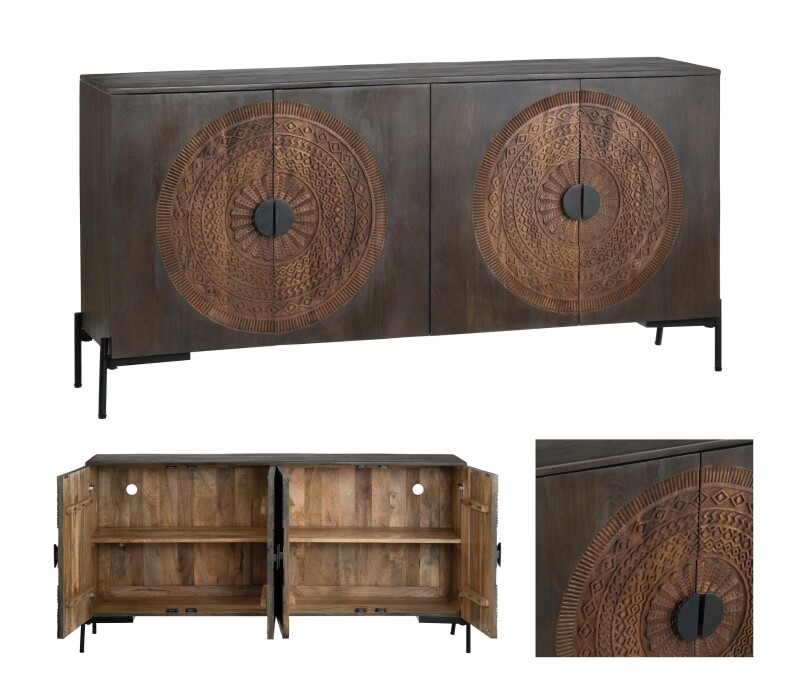 Sienna Four-Door Sideboard CVFNR4605