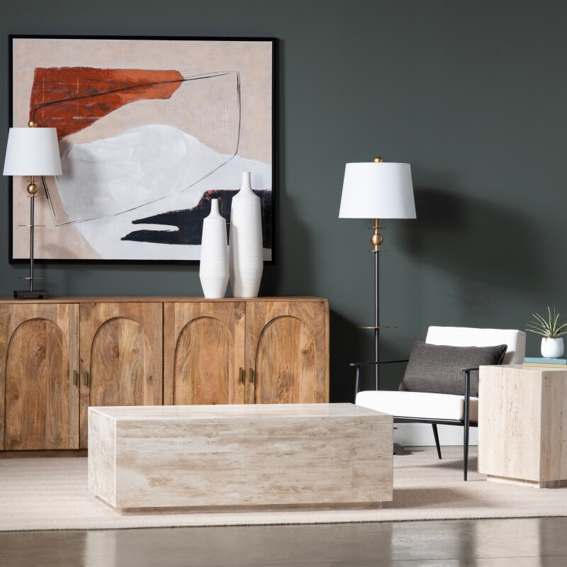 Palermo Travertine Cocktail Table CVFNR4640