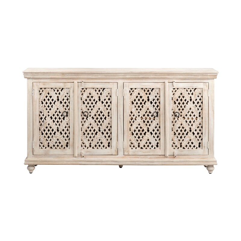 Lattice Four-Door Sideboard CVFNR4806