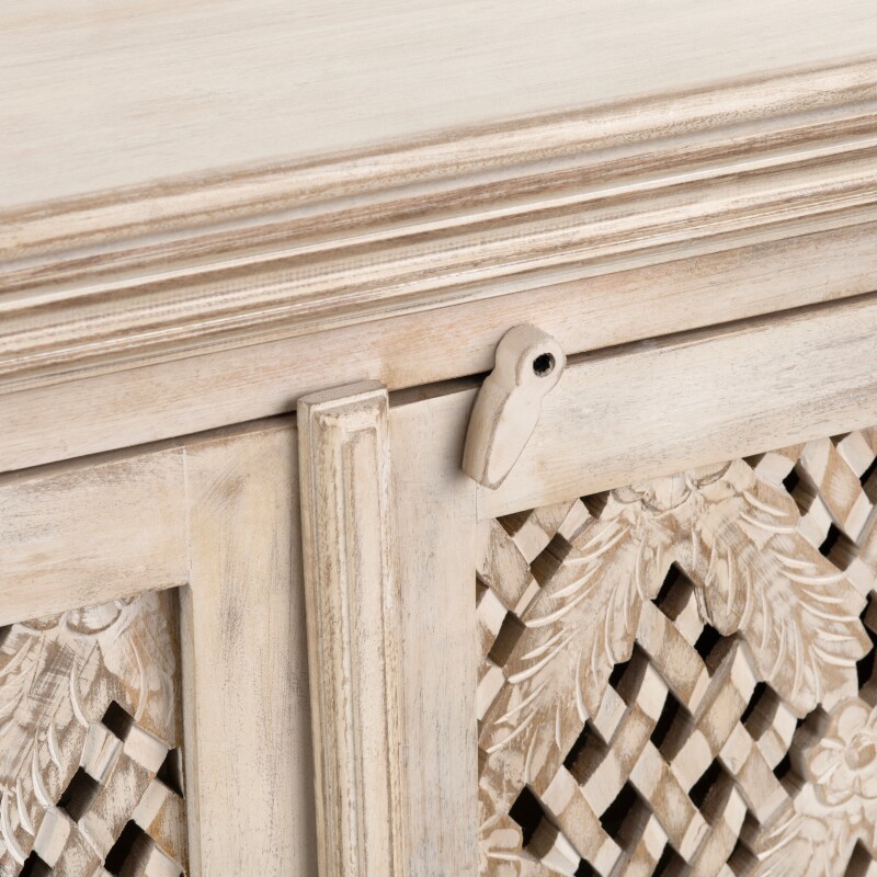 Lattice Four-Door Sideboard CVFNR4806