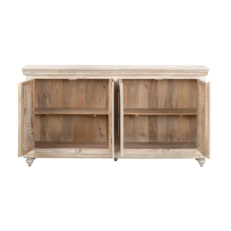 Lattice Four-Door Sideboard CVFNR4806