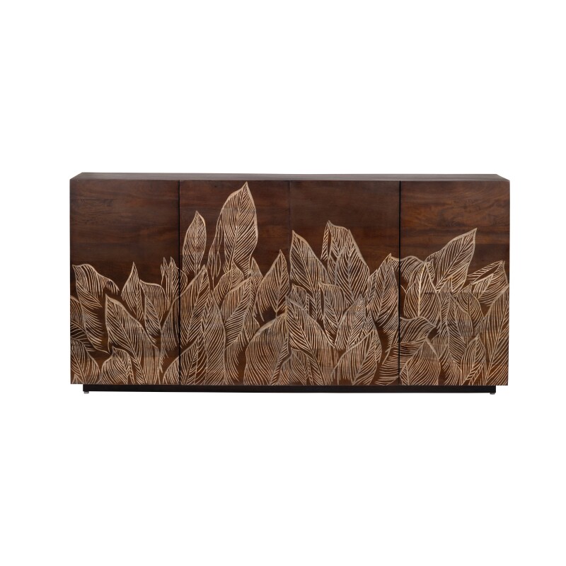 Banana Leaf Four-Door Sideboard CVFNR4809