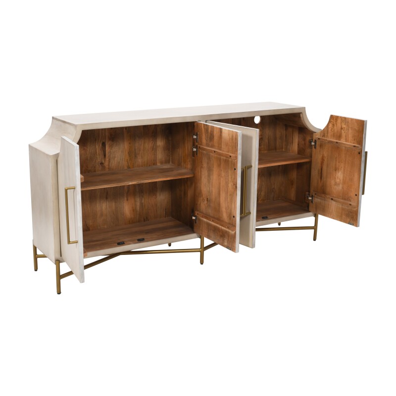 Capital Four-Door Sideboard CVFNR4819