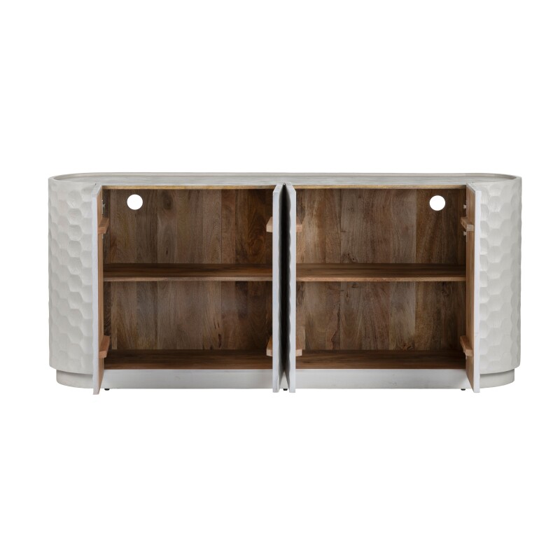 Gibson Four-Door Sideboard (White) CVFNR5220