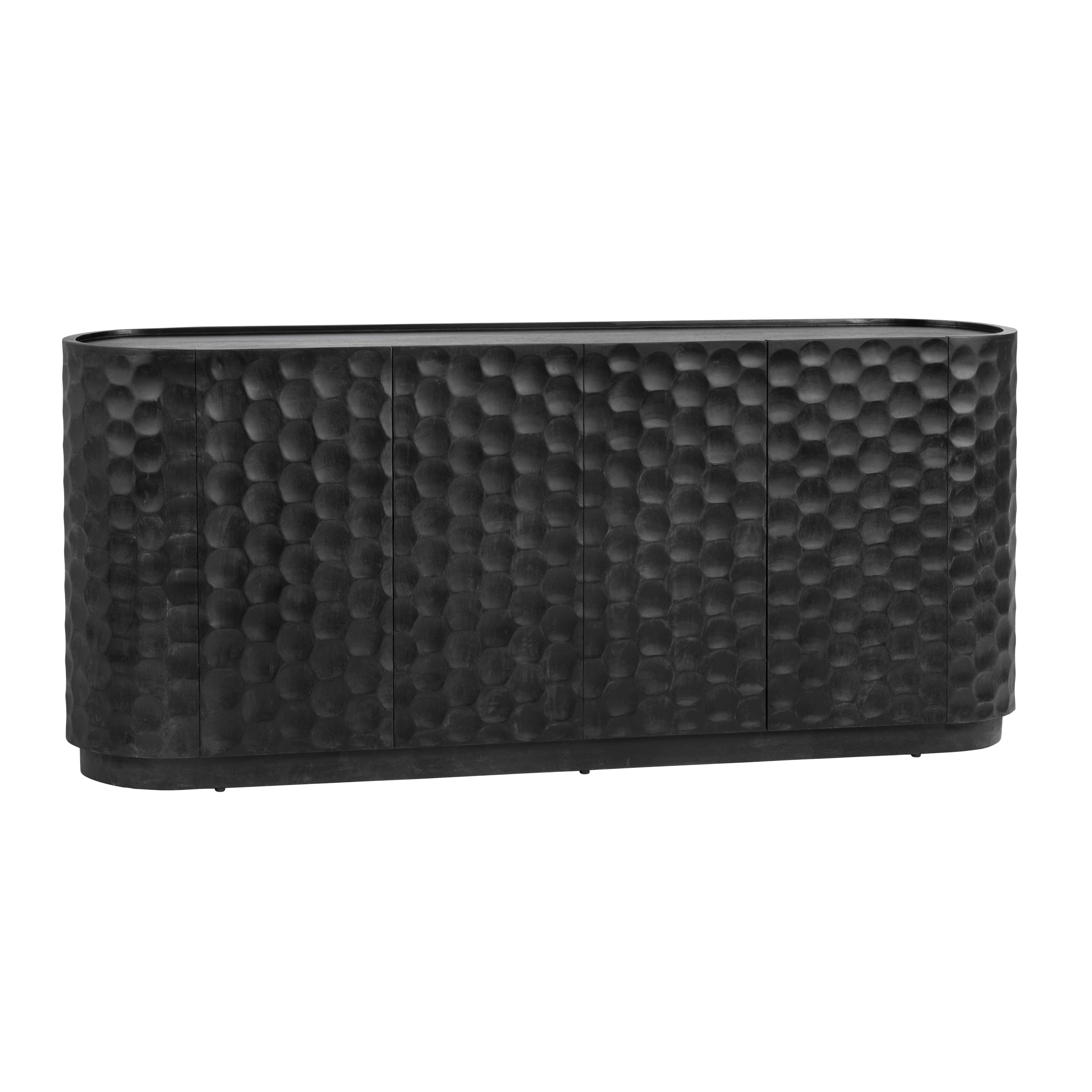 Gibson Four-Door Sideboard (Black) CVFNR5221