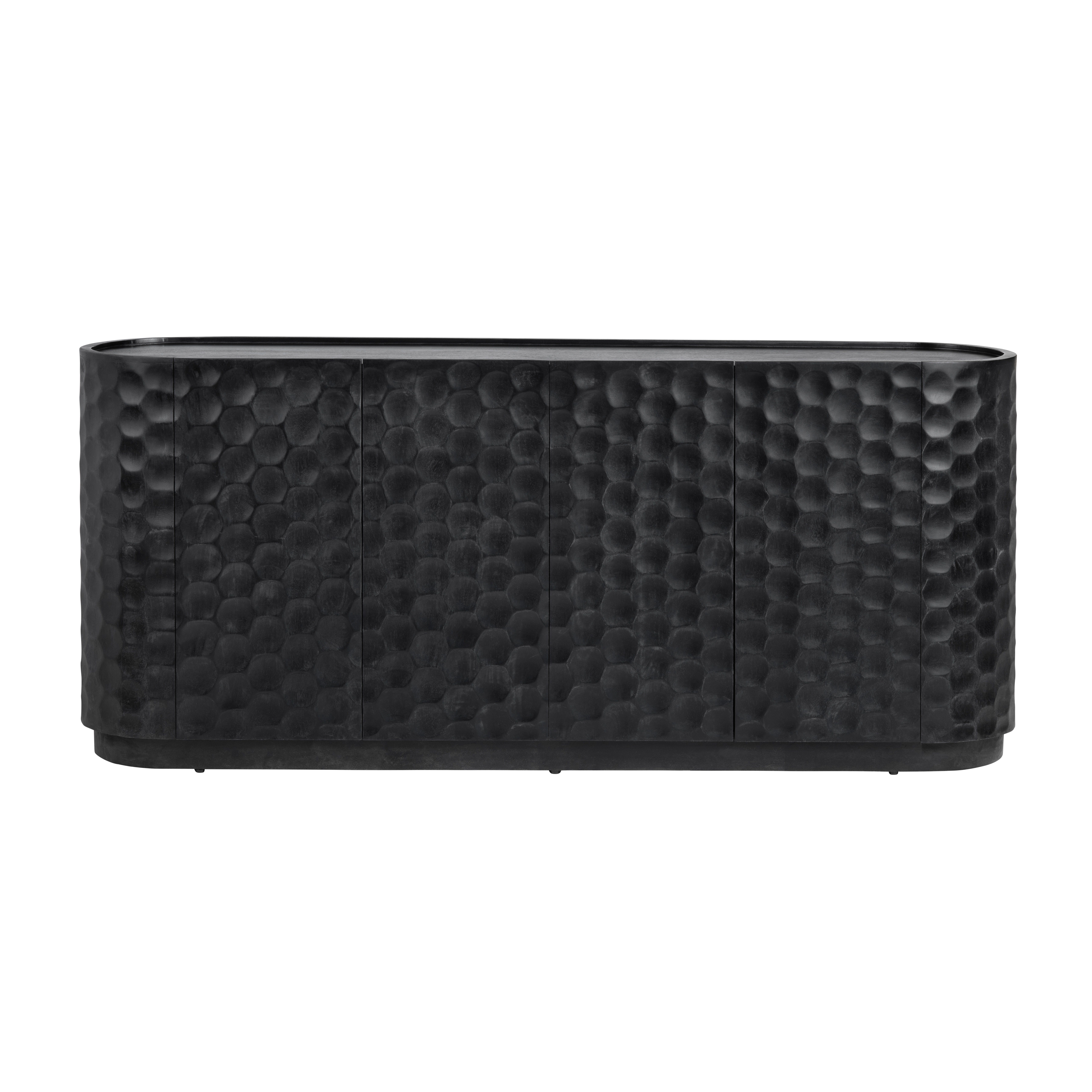 Gibson Four-Door Sideboard (Black) CVFNR5221