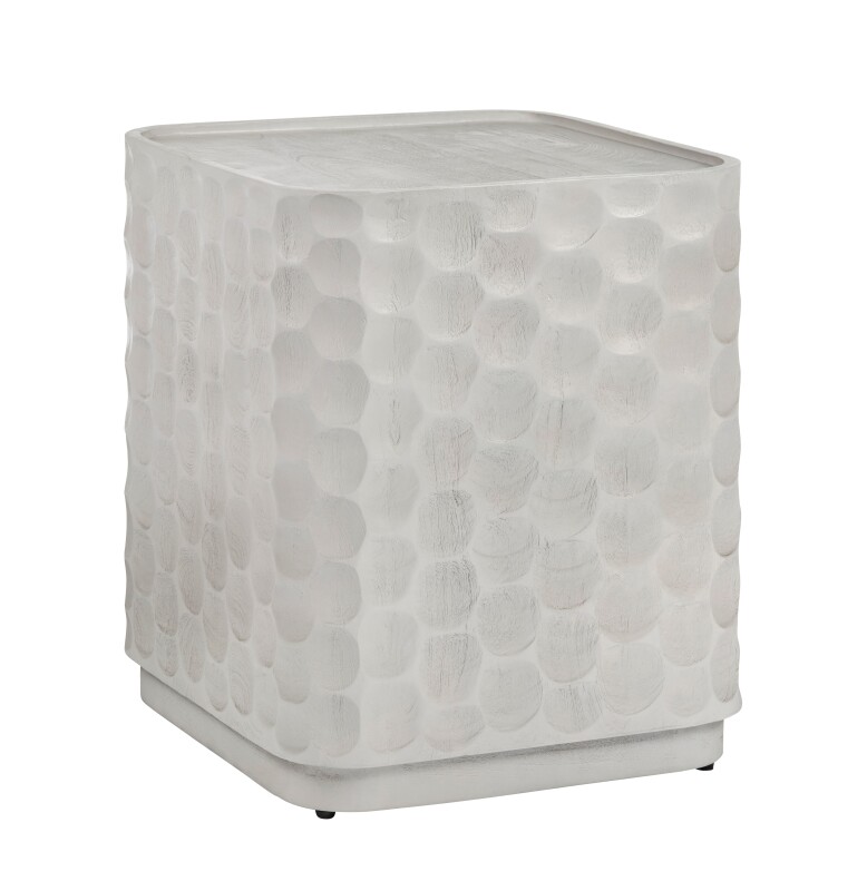 Gibson End Table (White) CVFNR5238