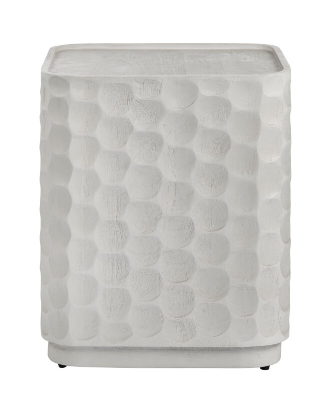 Gibson End Table (White) CVFNR5238