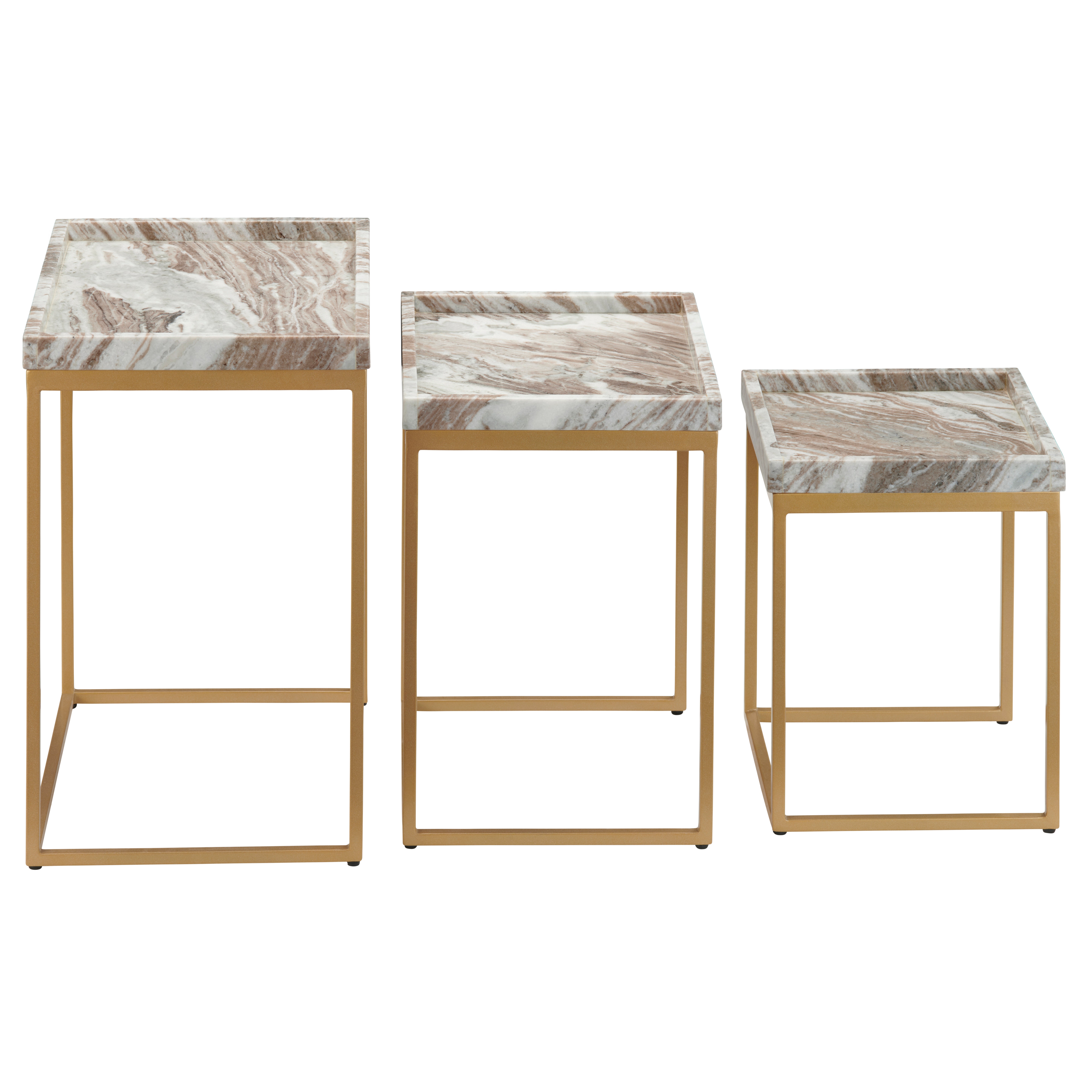 Torrento Marble Nesting Tables CVFNR5242