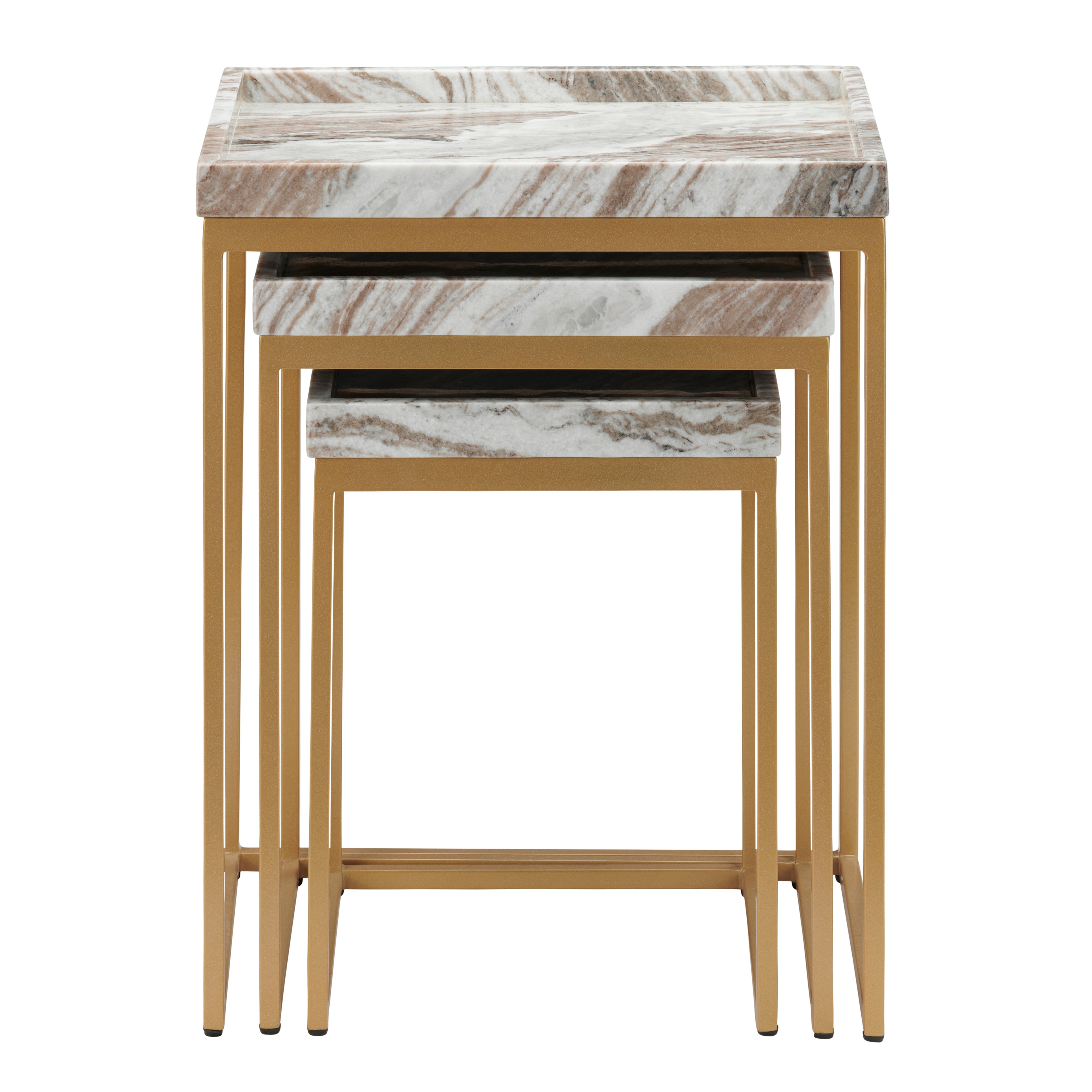 Torrento Marble Nesting Tables CVFNR5242
