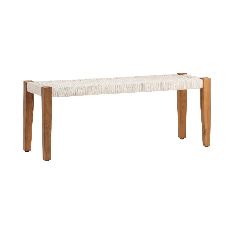 Bengal Manor Jute Bench CVFNR695