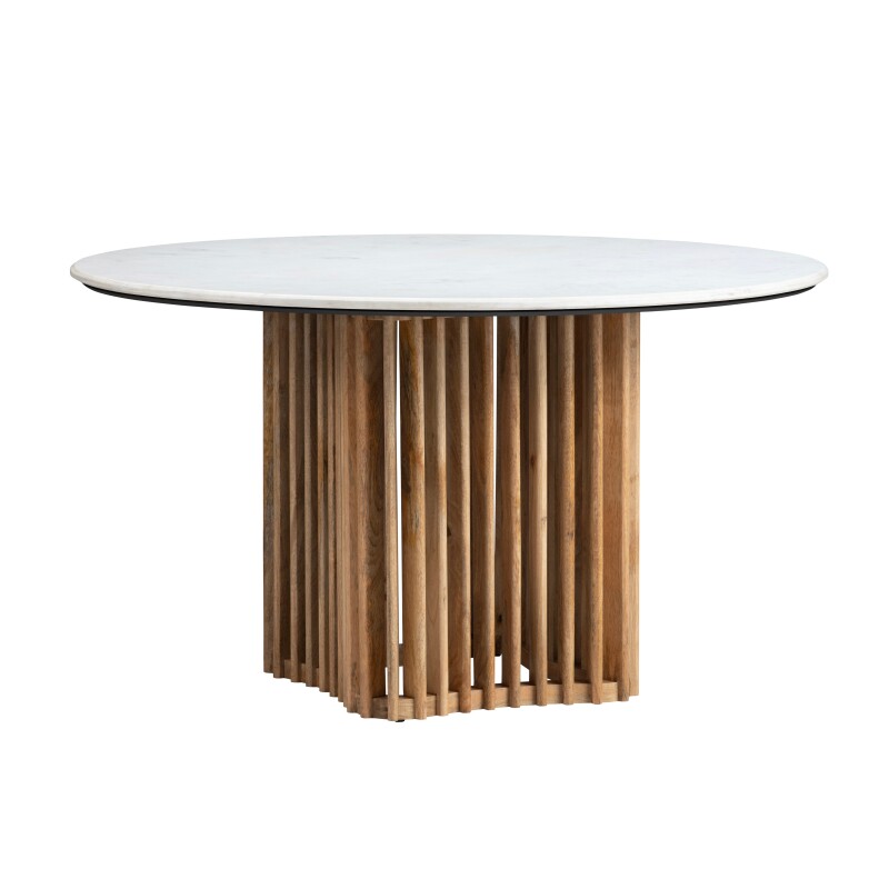 Sullivan Round Marble Dining Table CVFNRD116