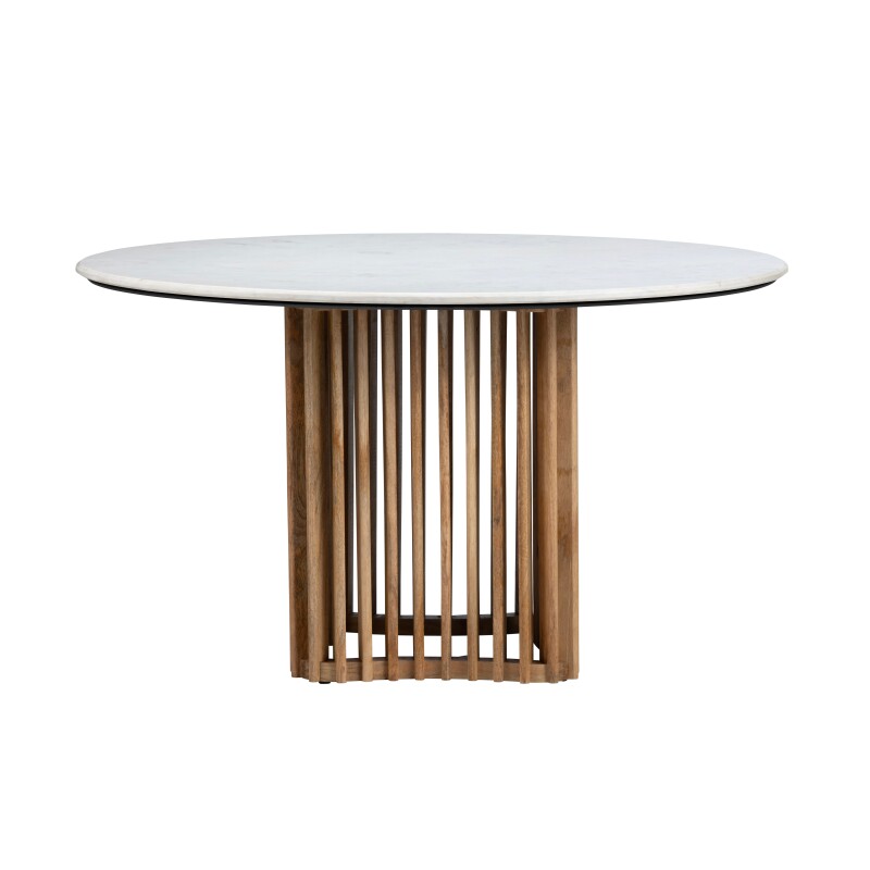 Sullivan Round Marble Dining Table CVFNRD116