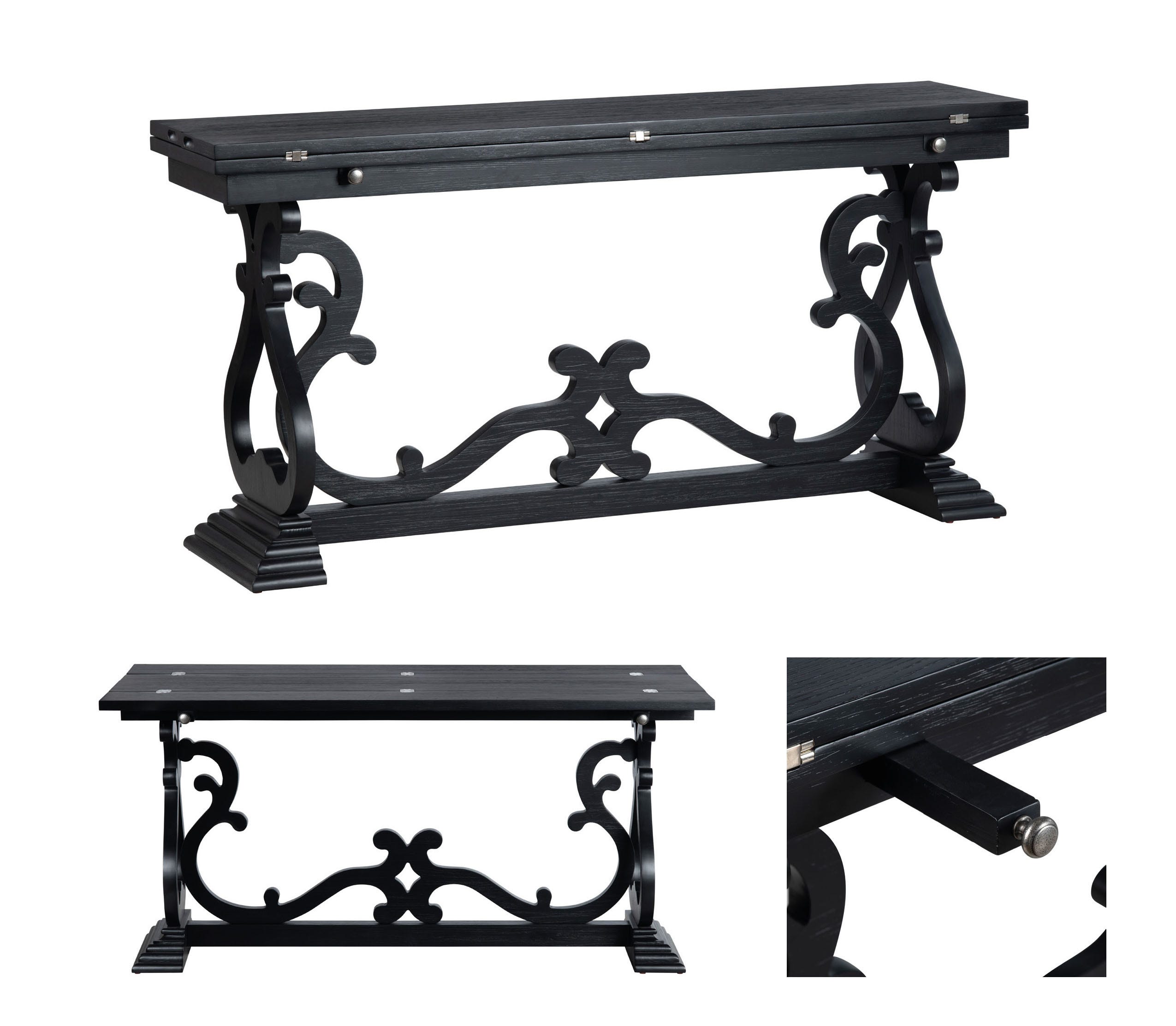 Ashleigh Flip Out Sofa Table CVFVR8424
