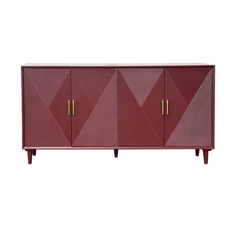 Arvada Four-Door Sideboard (Merlot) CVFVR8564