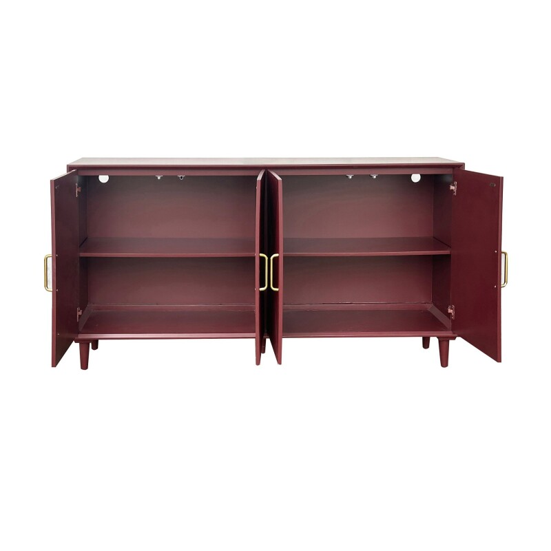 Arvada Four-Door Sideboard (Merlot) CVFVR8564