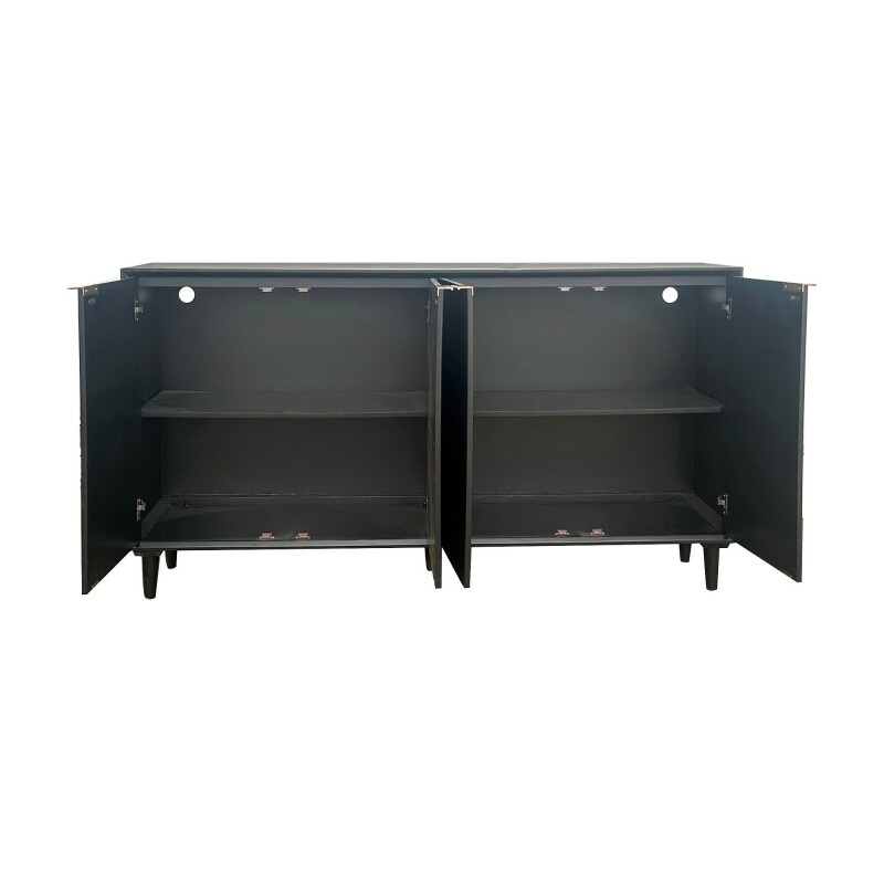 Arvada Four-Door Sideboard (Black) CVFVR8565