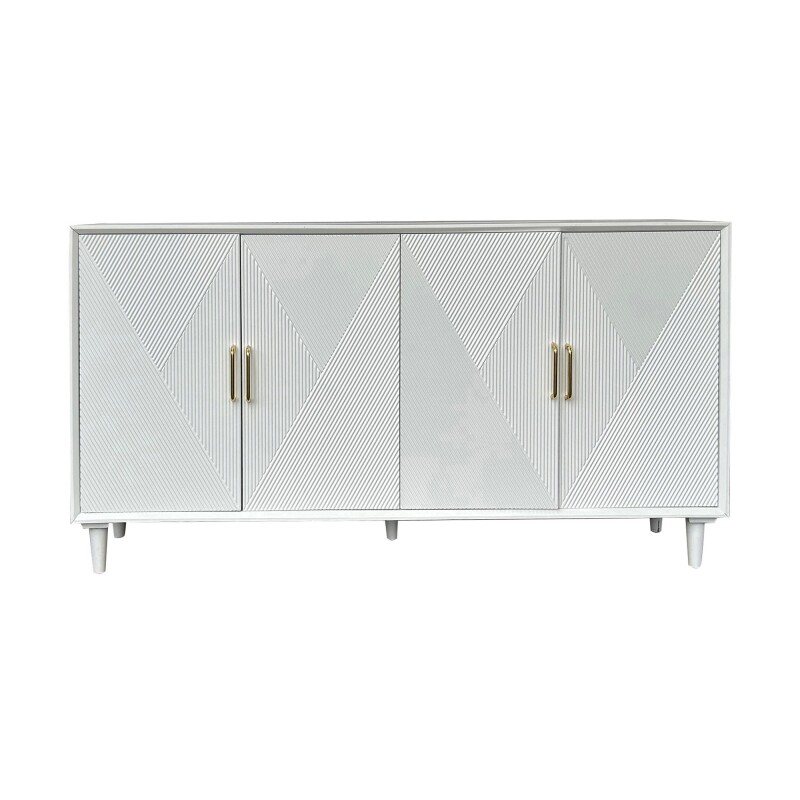 Arvada Four-Door Sideboard (White) CVFVR8573