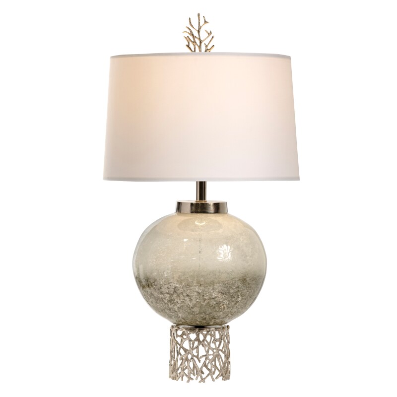 Silver Coral Table Lamp CVIDA044