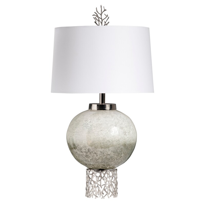 Silver Coral Table Lamp CVIDA044