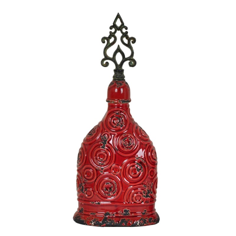 Large Circles Finial Vase CVJDP793