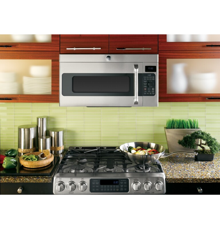 Café Series 1.7 Cu. Ft. Convection Over-the-range Microwave Oven CVM1790SSSS