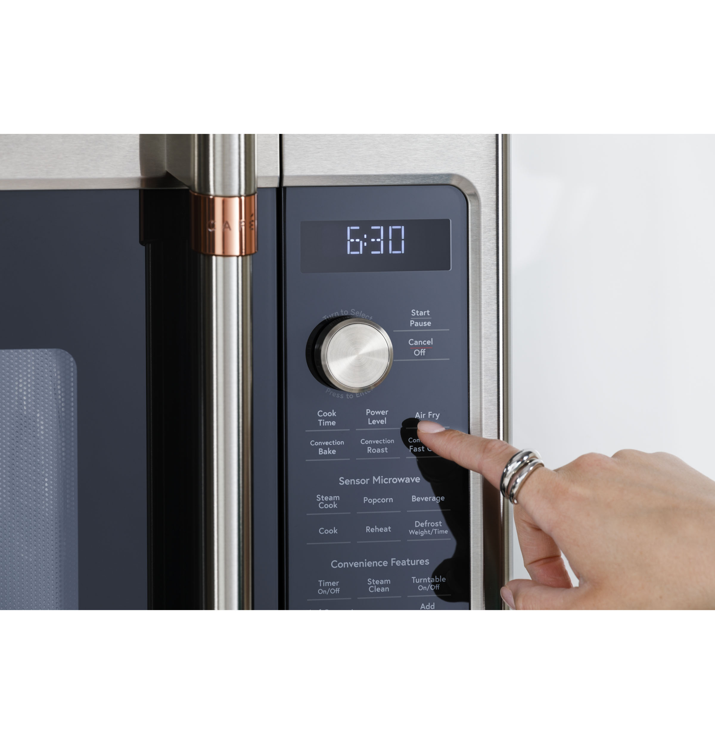 CAFÉ™ 1.7 Cu. Ft. Convection Over-the-Range Microwave Oven view 7