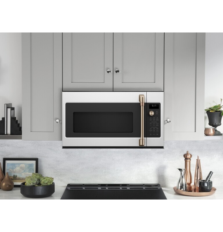 Café 1.7 Cu. Ft. Convection Over-the-range Microwave Oven CVM517P4MW2