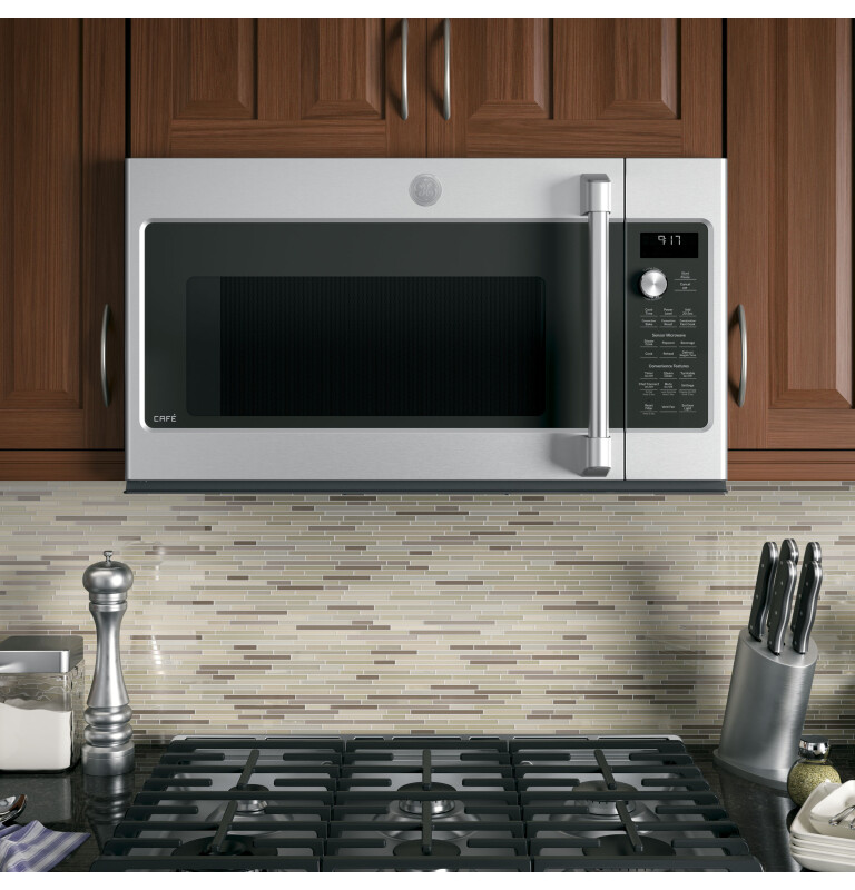 Café Series 1.7 Cu. Ft. Convection Over-the-range Microwave Oven CVM9179SLSS