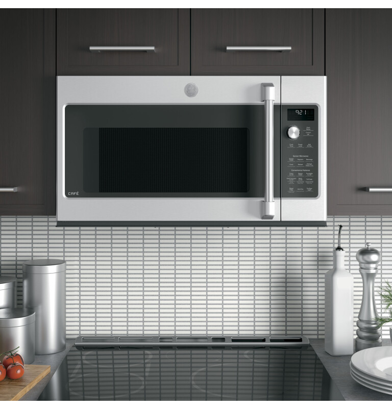 Café Series 2.1 Cu. Ft. Over-the-range Microwave Oven CVM9215SLSS