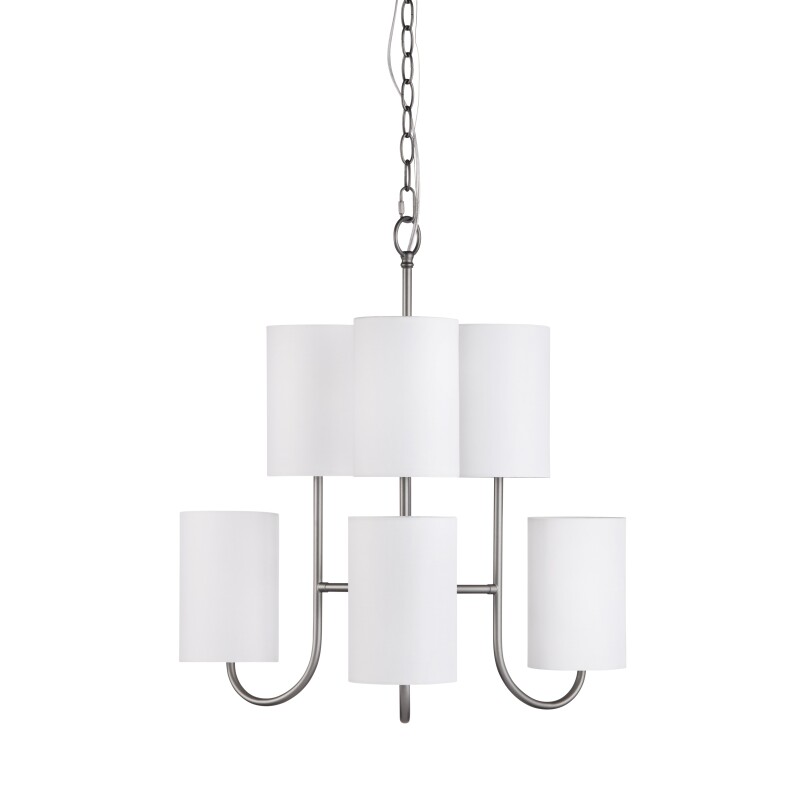 FIELDS 6 LIGHT CHANDELIER CVPDA119B