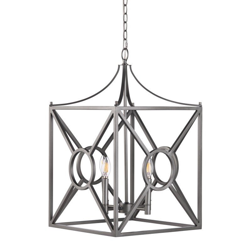 Fisk 4 Light Square Lantern CVPDA121B