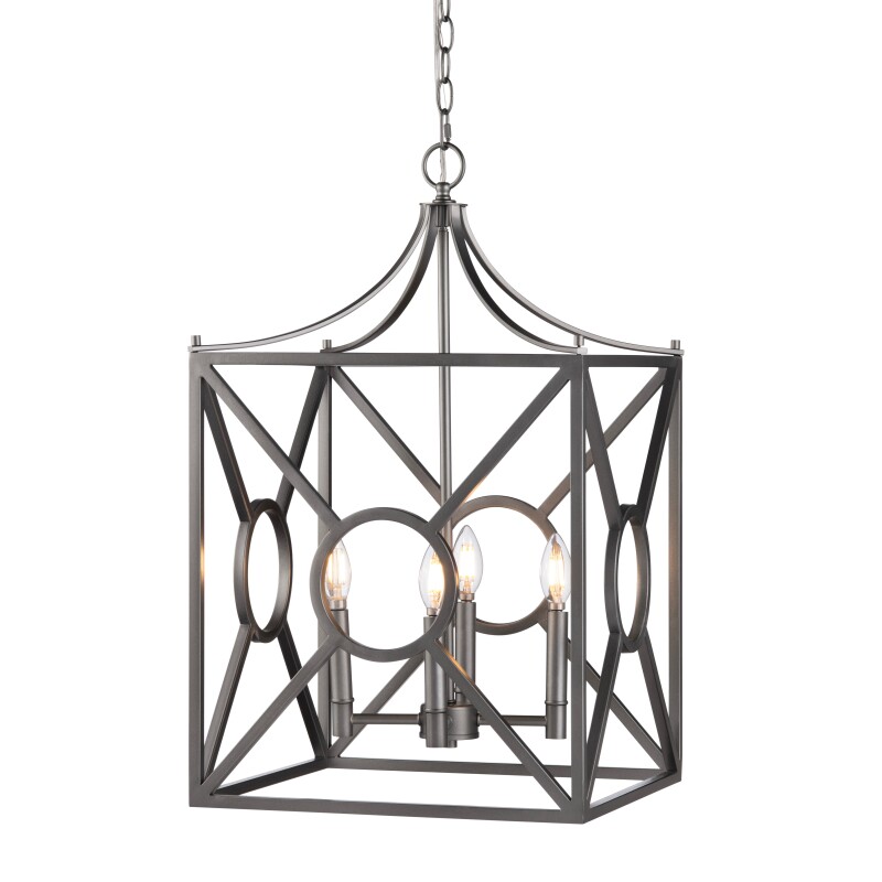 Fisk 4 Light Square Lantern CVPDA121B
