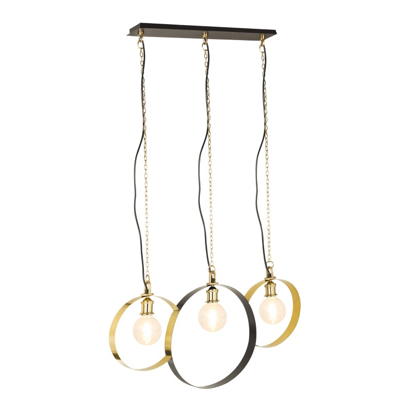 Arya Triple Light Circular Pendant CVPZDN010