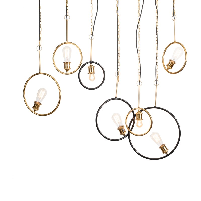 Ariel Floating Circles Pendant CVPZDN011
