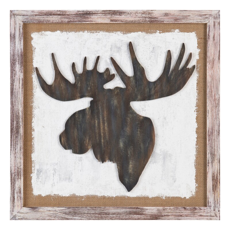 Rustic Moose Silhouette CVTOP3271