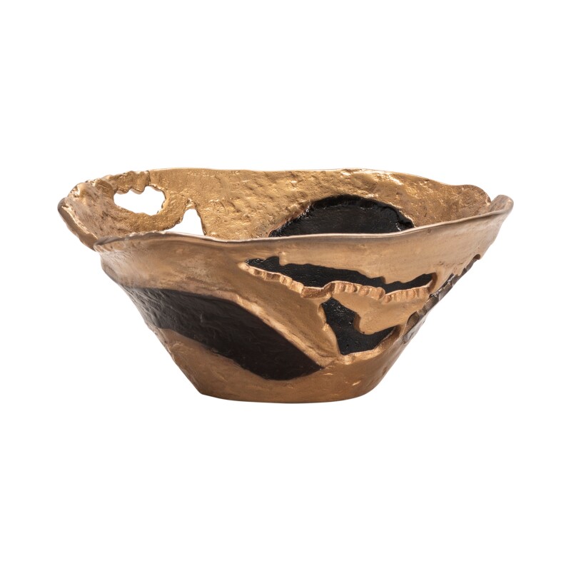 Willow Gold Medium Pierced Bowl CVTZNP001