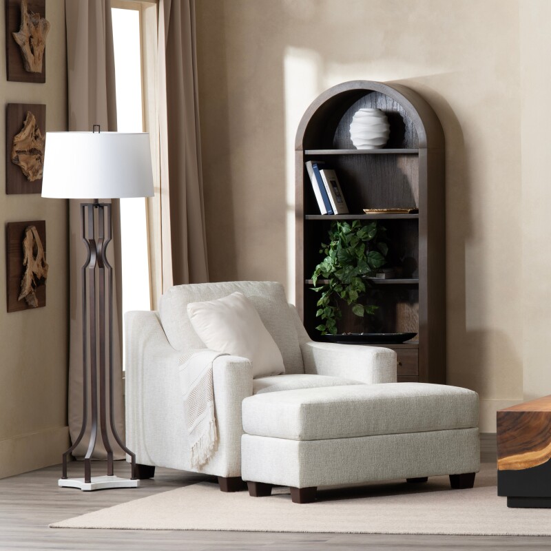 Luna Ottoman CVUPF135O